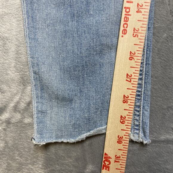 Rag & Bone Distressed Skinny Jeans Women’s Size 29 Light Blue Denim - Picture 5 of 11